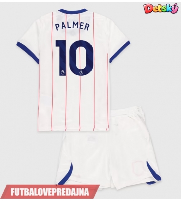 Lacne Dětský Futbalové dres Chelsea Cole Palmer #10 2026-27 Krátky Rukáv - Tretina (+ trenírky)